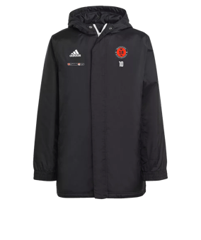 adidas Entrada 22 Stadium Jacke Schwarz