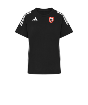 adidas Tiro 24 T-Shirt Damen Schwarz Weiss