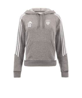 adidas Tiro 24 Hoody Damen Grau Weiss