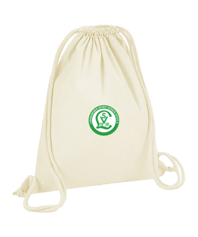Merch Organic Premium Cotton Gymsack Natural