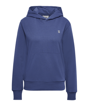 Hummel Pulse Sweat Hoody Damen Blau F7507 - blau