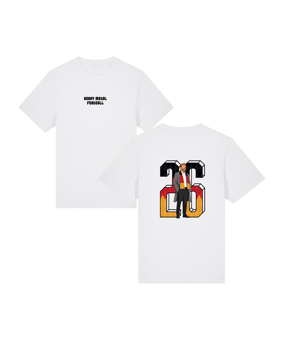 11teamsports Allemagne ”Heavy Metal Football” T-Shirt Blanc - blanc