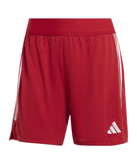 adidas Tiro 23 Short Low Damen Rot Weiss - rot