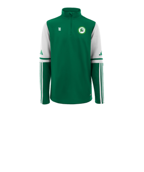 adidas Squadra 25 HalfZip Sweatshirt Enfants Vert 