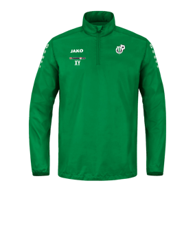 JAKO Team Rainzip Sweatshirt Grün F200