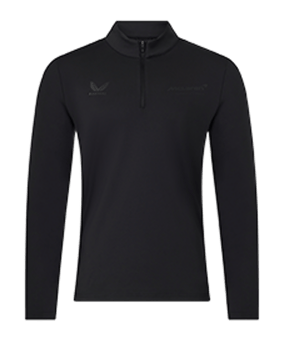 Castore 1/4 Zip Sweatshirt Blau F20 - schwarz