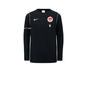 Nike Park 20 Sweatshirt Kids Schwarz Weiss F010