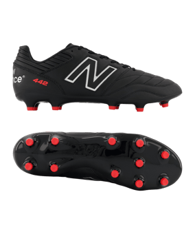 New Balance 442 Pro V2 FG Schwarz FMBK - schwarz