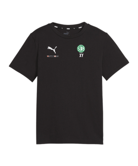 PUMA teamGOAL Casuals T-Shirt Kids Schwarz F03