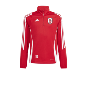 adidas Tiro 24 Trainingstop Kids Rot Weiss