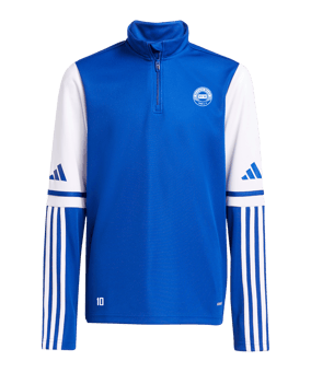 adidas Squadra 25 HalfZip Sweatshirt Kids Hellblau