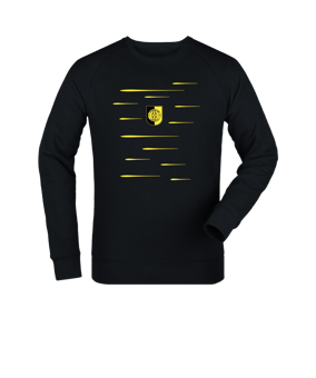 Merch Roller Sweatshirt Black | #lines