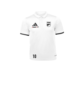 adidas Entrada 26 Polo Kids Weiß