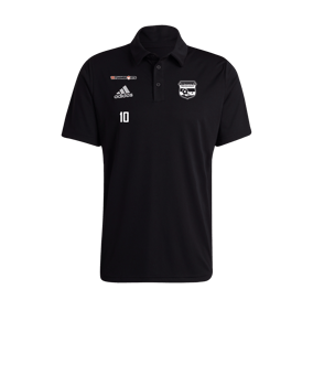adidas Entrada 22 Poloshirt Schwarz