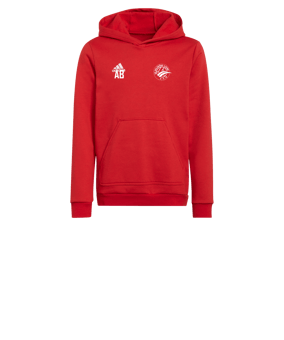 adidas Entrada 22 Hoody Kids Rot