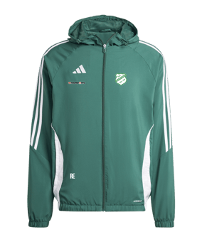 adidas Tiro 24 Windbreaker Grün Weiss