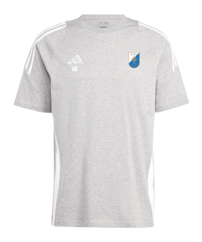 adidas Tiro 24 T-Shirt Grau Weiss