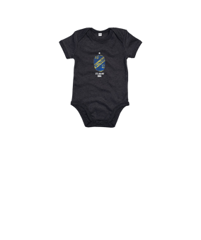 Merch Baby Body Charcoal Grey Melange