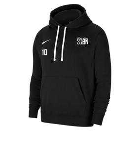 Nike Park 20 Fleece Hoody Schwarz Weiss F010