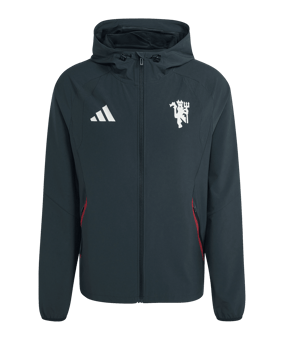 adidas Manchester United Tiro Travel Coupe-vent Vert - vert