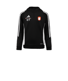 adidas Tiro 24 Hoody Kids Schwarz Weiss