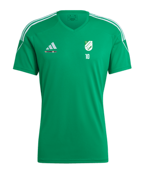 adidas Tiro 23 Trikot Dunkelgrün Weiss