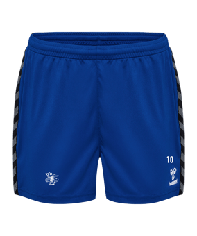 Hummel hmlAUTHENTIC PL Short Damen Blau F7045