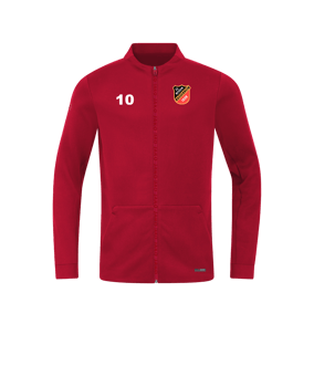 JAKO Pro Casual Jacke Rot F141