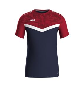 JAKO Iconic T-Shirt Blau Rot F901