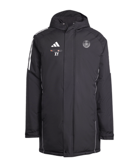adidas Tiro 24 Winterjacke Schwarz Weiss
