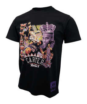 Mitchell and Ness NBA Toronto Raptors Vintage Carter T-Shirt Schwarz - schwarz
