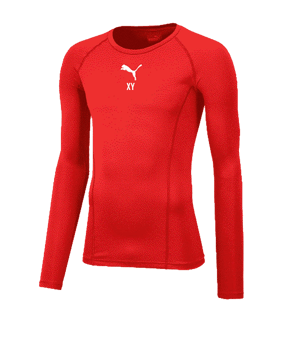 PUMA LIGA Baselayer Longsleeve Rot F01