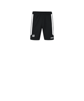 JAKO Power Short Kids Schwarz Weiss F802