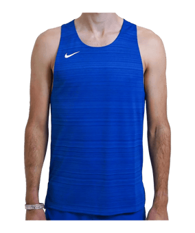 Nike Stock Dry Miler Tanktop Blau F463 - blau