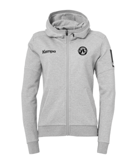Kempa Status Kapuzenjacke Damen Grau F03