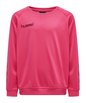 Hummel hmlPROMO Poly Sweatshirt Kids Rot F3576 - rot