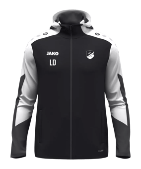 JAKO Dynamic Kapuzenjacke Schwarz F826