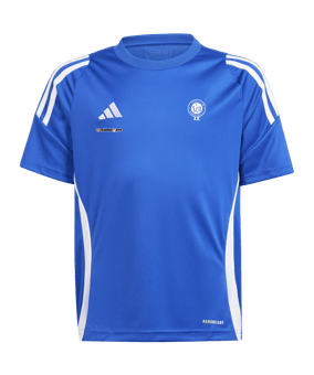 adidas Tiro 24 Trikot Kids Blau Weiss 
