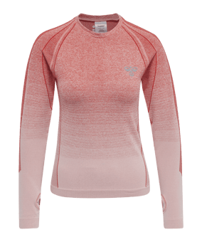 Hummel hmlGG12 Seamless Sweatshirt Damen F3123 - orange
