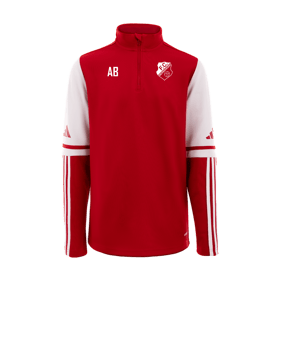 adidas Squadra 25 HalfZip Sweatshirt Rot