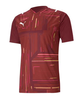 PUMA teamULTIMATE Trikot Kids Braun F09 - rot