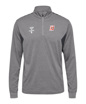 Sweatshirt Hummel hmlAUTHENTIC Demi-Zip gris F2006 