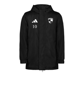 adidas Entrada 26 Winterjacke Kids Schwarz
