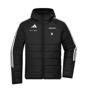 adidas Tiro 24 Winterjacke Schwarz Weiss