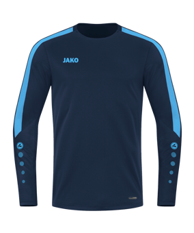 JAKO Power Sweatshirt Blau F910 - blau