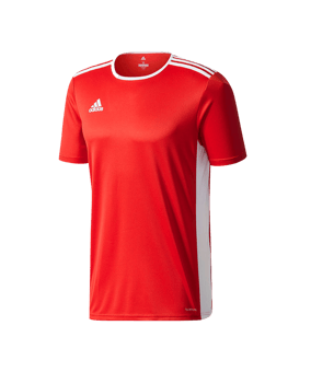 adidas Entrada 18 Trikot kurzarm Rot Weiss - rot
