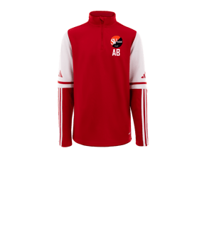 adidas Squadra 25 HalfZip Sweatshirt Kids Rot