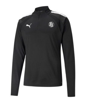 PUMA teamLIGA HalfZip Sweatshirt Schwarz F03