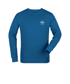 Merch Roller Sweatshirt Royal Blue | #justlogo1c