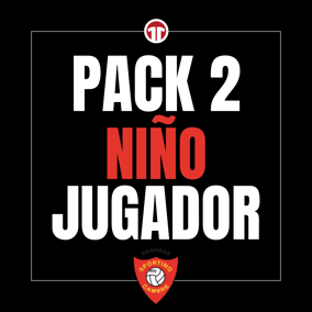 Pack 2ª Equipación Jugador Niño